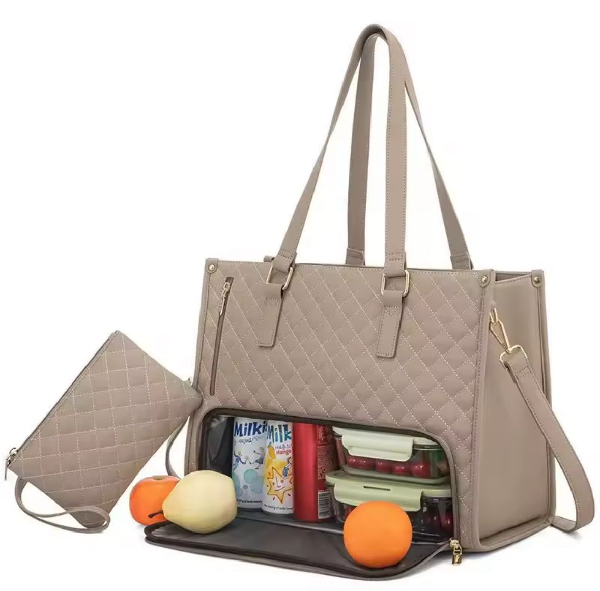 Smart Tote: Laptop + Lunch Bag in One
