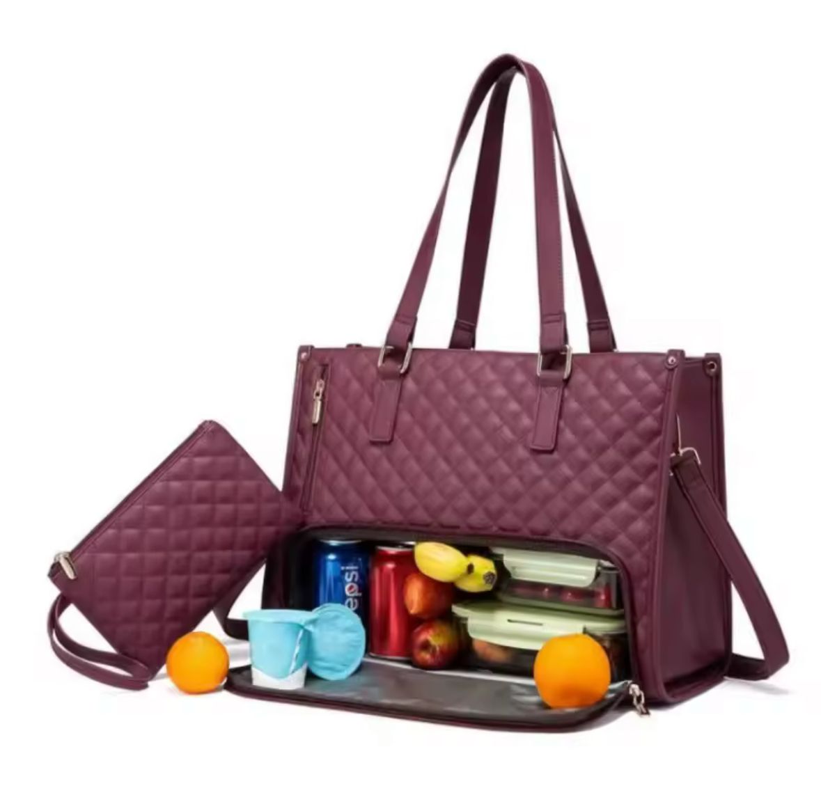 Smart Tote: Laptop + Lunch Bag in One