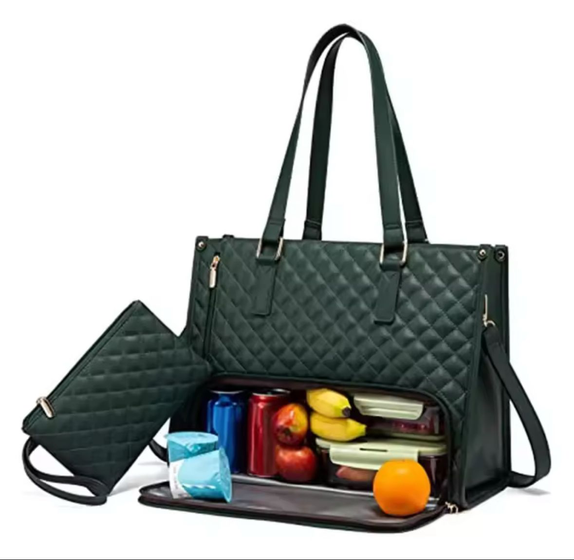 Smart Tote: Laptop + Lunch Bag in One