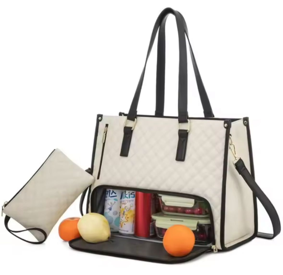 Smart Tote: Laptop + Lunch Bag in One