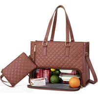 Smart Tote: Laptop + Lunch Bag in One