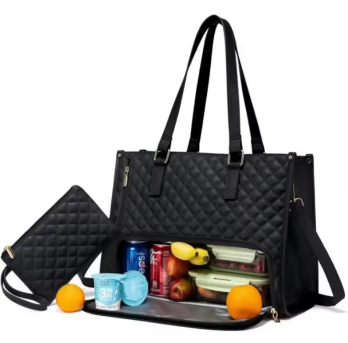 Smart Tote: Laptop + Lunch Bag in One