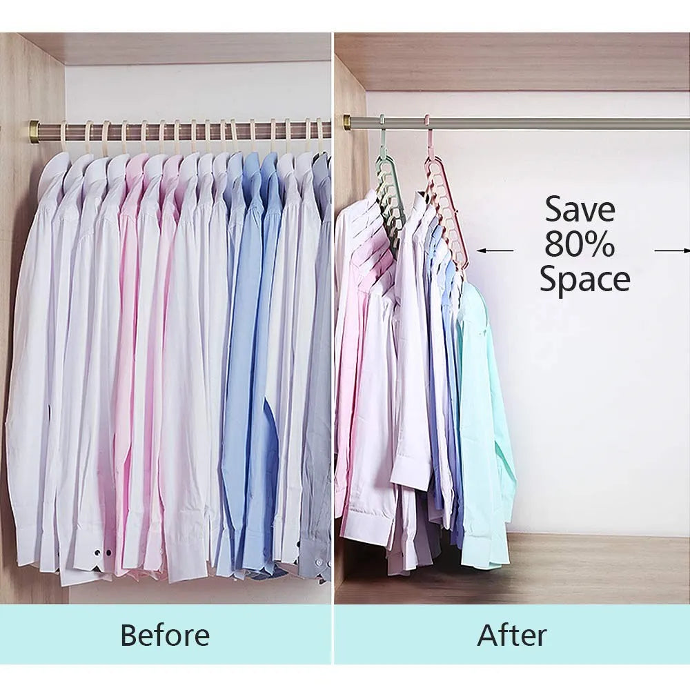 Slim, Strong & Smart: Space-Saving Hangers (3-Pack)