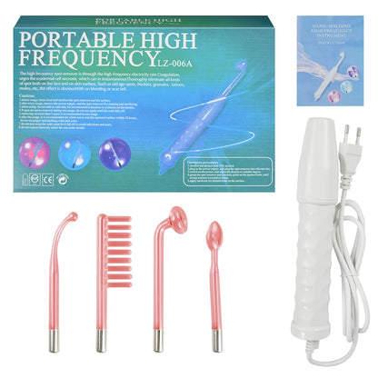 Portable High Frequency Facial & Hair  Massager