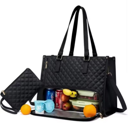 Smart Tote: Laptop + Lunch Bag in One